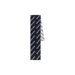 Stylischer Schal von BALENCIAGA mit Logomuster - Allover Logo Scarf