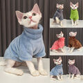 Hundepullover Wintermantel Jacke Haustier Welpe Katze Kleidung Warm Fleece DE