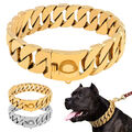 Gold Wurgehalsband Hundehalsband Hundekette Kettenhalsband Kette Hund Halsband 