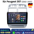 Für Peugeot 307 SW CC 2002-13 9Android13 Autoradio GPS 4+64G CarPlay SWC AIVoice