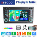 Für Audi A4 S4 RS4 B6 B7 8E 8H 2+32G Carplay Autoradio Android 13 GPS Nav RDS BT