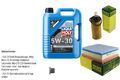 MANN Inspektionspaket 5 L LIQUI MOLY Longtime High Tech 5W-30 für BMW 3er