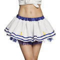 Petticoat Navy Girl Rock Marine Look Minirock Matrosin Tellerrock Rockabilly 