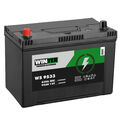 Autobatterie WINTER 12V 95Ah + Plus Pol Links Asia Starterbatterie ersetzt 100Ah