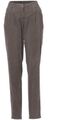 B.C. Hose Jeans Chinohose Chinos Feincord Karottenform Stretch lang Taupe 085651