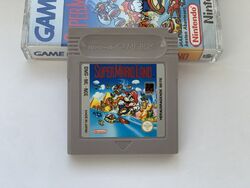 Super Mario Land • Nintendo • Gameboy •  Modul im Kassettengehäuse mit Cover