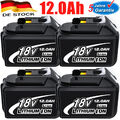 4X 6000mAh Akku Für Makita 18V 12,0Ah BL1860B BL1850B BL1840B BL1830B Ersatzakku