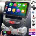 32G Android 13 Carplay Autoradio Für Peugeot 107 Citroen C1 Toyota Aygo GPS Navi