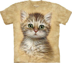 The Mountain Erwachsenen T-Shirt "Brown Striped Kitten" - Sofort lieferbar