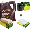 MANN Inspektionspaket 5 L MANNOL Energy Premium 5W-30 für Citroën C4 Cactus