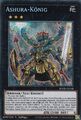 Ashura-König POTE-DE048 Secret Rare Power of the Elements Yugioh Karte Deutsch