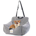 FREETOO Hunde-Reisebett Haustier-Autositz mit Autogurt, Premium Tier Sofa