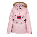 GEOGRAPHICAL NORWAY Bantouna  Damen Parka Jacke Winterjacke Warm L 40 Rosa