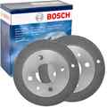 2X BOSCH 180mm BREMSTROMMELN HINTEN PASSEND FÜR FIAT 500 BRAVA BRAVO PANDA