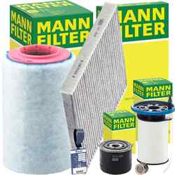 MANN-FILTER INSPEKTIONSPAKET passend für FIAT DUCATO 250/110-180 MULTIJET 2.3 d