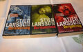 3 TB Paket Thriller Stieg Larsson Band 1 bis 3 Verblendung Verdammnis Vergebung