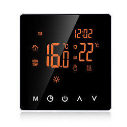 Raumthermostat WLAN Wifi LCD Digital Thermostat Fußbodenheizung Wandheizung LED