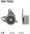 SKF Spannrolle Zahnriemen VKM 75601 für MITSUBISHI HYUNDAI 60mm STAREX Bus A1 2