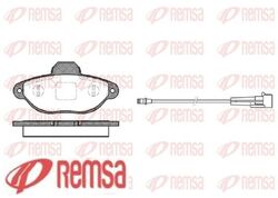 REMSA 0414.01 Bremsbelagsatz für Scheibenbremse Bremsbelagsatz 