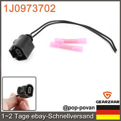 Stecker 2-polig Reparatursatz Für VW 1J0973702 Seat Audi Weiblich Kabel