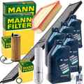 MANN FILTER INSPEKTIONSPAKET+5x1L ORIGINAL 5W30 ÖL passend für BMW 1er E81 82 87