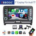 Für Audi TT 8J 2006-14 2+32GB Carplay Android 13 Autoradio GPS NAV RDS WIFI +KAM