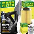 MANN INSPEKTIONSPAKET+MANNOL 5W30 MOTORÖL passend für FORD C-MAX DM2 1.8+2.0+LPG