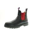 Blue Heeler Chelsea Boots Stiefelette Leder Stiefel Schwarz Damen Schuhe Gr. 40