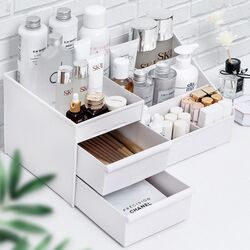 Kosmetik Hautpflege Organizer Make-up Aufbewahrungsetui 3 Schubladen tragbare Ma