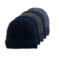 Mütze Beanie Damen Herren gefüttert Winter Strickmütze Unisex Atmungsaktiv Warm