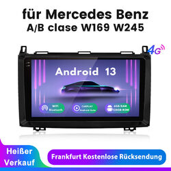 Android 13 Autoradio GPS Nav 128GB Für Benz A/B Klasse Sprinter Viano VW Crafter