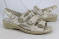 Waldläufer Gr.38,5 Uk.5,5  Comfort Damen Sandalen Sandaletten Slipper   Nr.750 J