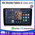 Android13 Autoradio Für Skoda Fabia II 2008-2013 GPS WIFI Carplay DAB SWC 8-Kern