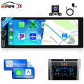 6.86" Android 13 2+64G Carplay Autoradio 1 DIN GPS NAV WiFi Bluetooth RDS Kamera