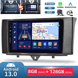 8+128G Autoradio Für Smart Fortwo 451 2010-15 Android13 GPS Nav DSP Carplay DAB+