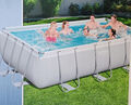 Bestway Frame Pool-Set mit Sand-Filterpumpe - 404 x 201 x 100cm (56721)