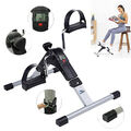 Mini Bike Heimtrainer Fitnessbike Pedaltrainer Arm und Beintrainer Fitness LCD