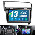 10" Carplay Android 13 Autoradio GPS Nav IPS 4+4G Für VW Golf VII MK7 2013-2017