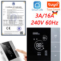 WiFi Thermostat Digital LCD Touchscreen Display Raumthermostat Fußbodenheizung-
