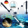 Elektrisch Aquariumpumpe Aquarium Mulmsauger Schlammsauger Bodenreiniger Satz DE