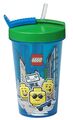 Becher mit Strohhalm Boy LEGO 500ml