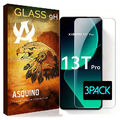 3x Echt Glas Für Xiaomi 13T Pro / 13T Panzerfolie Schutzglas Display Hartglas 9H