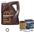 BOSCH Ölfilter 5 L MANNOL Energy Premium 5W-30 für BMW 1er 116i 118i 3er