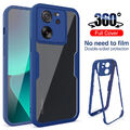 Full Cover Handy Hülle für Xiaomi 14T 13T Pro Redmi Note 13 12 11 10 Schutz Case