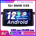 Android12 Für BMW 3er E46 M3 1998-2006 Autoradio GPS DAB RDS Carplay SWC BT WIFI