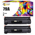 2x Toner für HP 79A CF279A LaserJet Pro MFP M26s M12a M26a M12w M12af M26nw XXL 