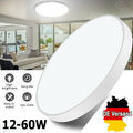 12W-60W LED Deckenleuchte Panel Deckenlampe Wohnzimmer Schlafzimmer Ultraflach#