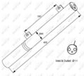 NRF Trockner Klimaanlage EASY FIT 33196 für KLASSE CLK MERCEDES Aluminium 45mm