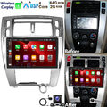 64GB Android 13 Apple Carplay Autoradio GPS NAVI BT Für Hyundai Tucson 2004-2013