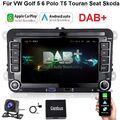 Android 13 DAB+ Autoradio GPS Navi RDS Für VW Golf 5 6 Passat Touran Polo Tiguan